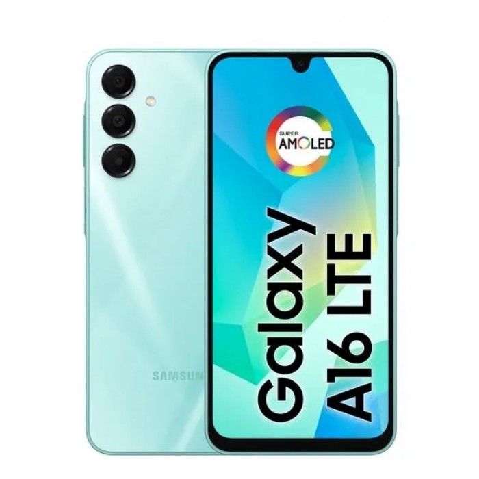 Oferta Relâmpago Celular Samsung Galaxy A16 Verde, 256GB, 8GB RAM, Câmera Tripla de até 50MP, Câmera Frontal 13MP, Tela 6.7", NFC, IP54, Bateria 5000 mAh e Processador Helio G99
